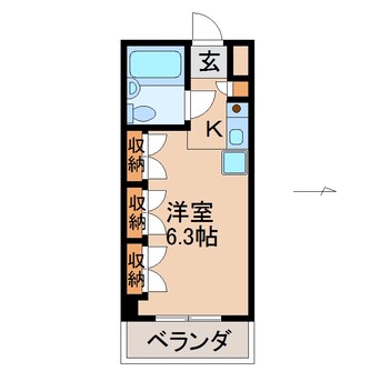 間取図 ライズワン和歌山St