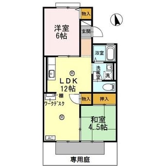 間取図 阪和線・羽衣線/紀伊駅 徒歩12分 1階 築31年