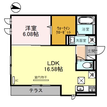 間取図 きのくに線・紀勢本線/宮前駅 徒歩3分 1階 築2年