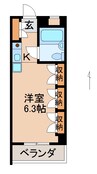 ライズワン和歌山St 1Rの間取り