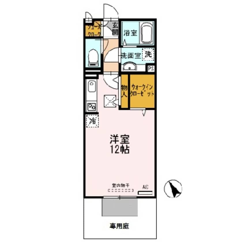 間取図 阪和線・羽衣線/和歌山駅 バス11分津屋下車:停歩1分 1階 築13年
