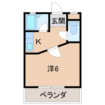 間取図 グリーンプラザ谷町弐番館