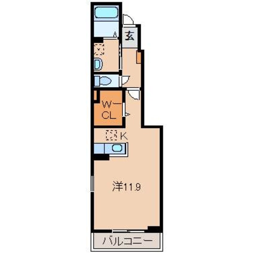 間取図 和歌山電鉄貴志川線/日前宮駅 徒歩10分 1階 築7年