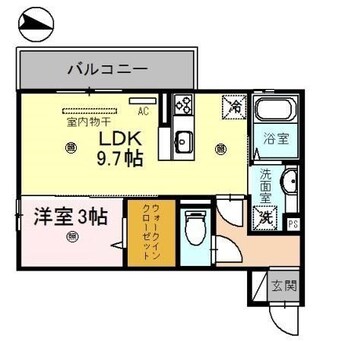 間取図 阪和線・羽衣線/和歌山駅 徒歩15分 3階 築7年
