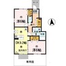 南海本線/紀ノ川駅 徒歩10分 1階 築18年 2DKの間取り