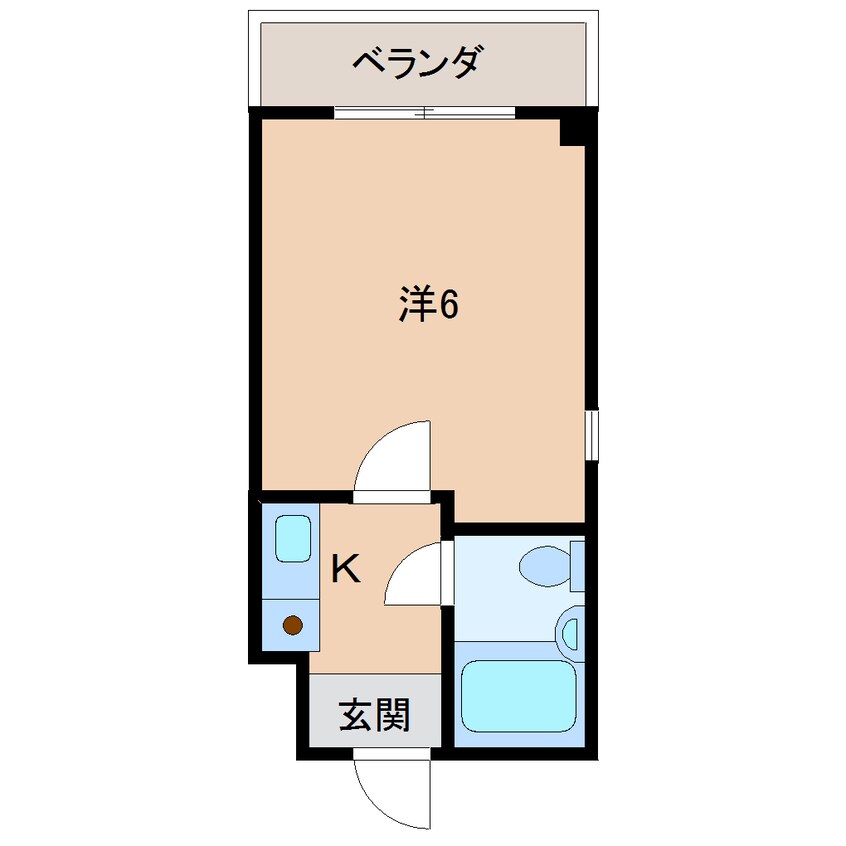 間取図 スカイハイツ十二番丁