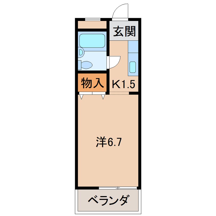 間取図 丸八ビル