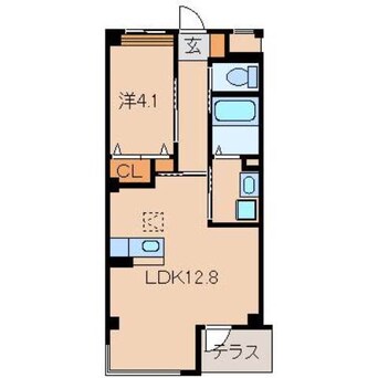 間取図 きのくに線・紀勢本線/紀三井寺駅 徒歩12分 1階 築7年