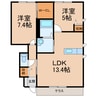 阪和線・羽衣線/和歌山駅 バス:10分:停歩1分 1階 築20年 2LDKの間取り