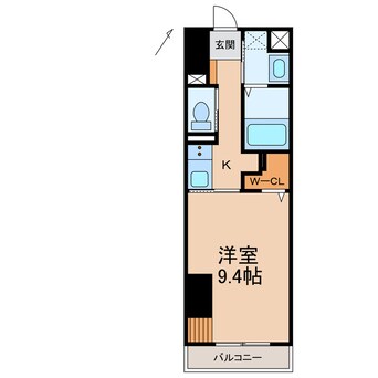 間取図 阪和線・羽衣線/和歌山駅 徒歩7分 5階 建築中