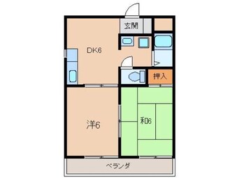 間取図 マンション本町