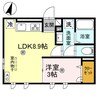 阪和線・羽衣線/和歌山駅 徒歩17分 2階 1年未満 1LDKの間取り