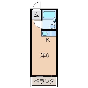 間取図 リベラルパレス大新