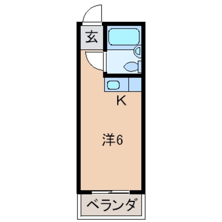 間取図 リベラルパレス大新