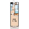 リッチ＆フォース 1Kの間取り