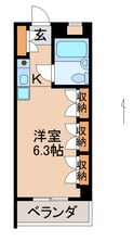 ライズワン和歌山Stの間取図