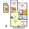 南海加太線/東松江駅 徒歩11分 2階 築14年 3LDKの間取り