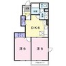 和歌山線/紀伊長田駅 徒歩30分 1階 築18年 2DKの間取り