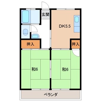 間取図 北川ビル