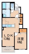 和歌山線/田井ノ瀬駅 徒歩27分 1階 築4年 1LDKの間取り