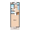 阪和線・羽衣線/和歌山駅 徒歩18分 2階 築19年 1Kの間取り