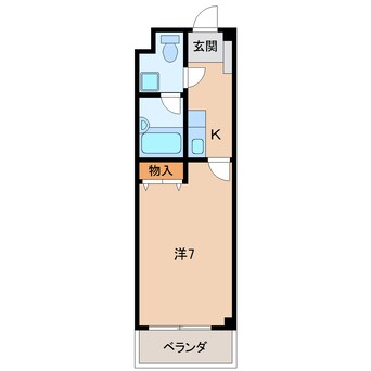 間取図 リブラ１０番丁