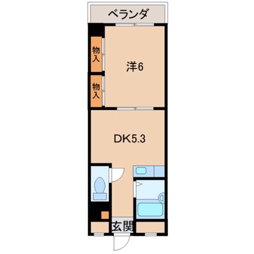 間取図 ロジュマンロータリー