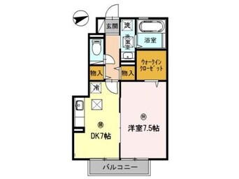 間取図 きのくに線・紀勢本線/宮前駅 徒歩19分 1階 築17年