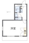 VICTORY 1Kの間取り