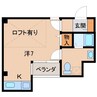 フリューゲル 1Rの間取り