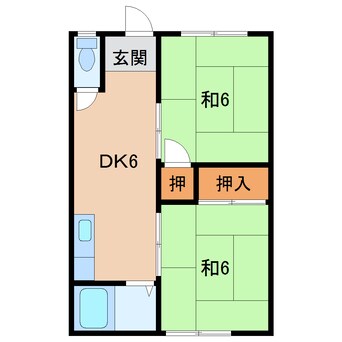 間取図 築港ハイツ