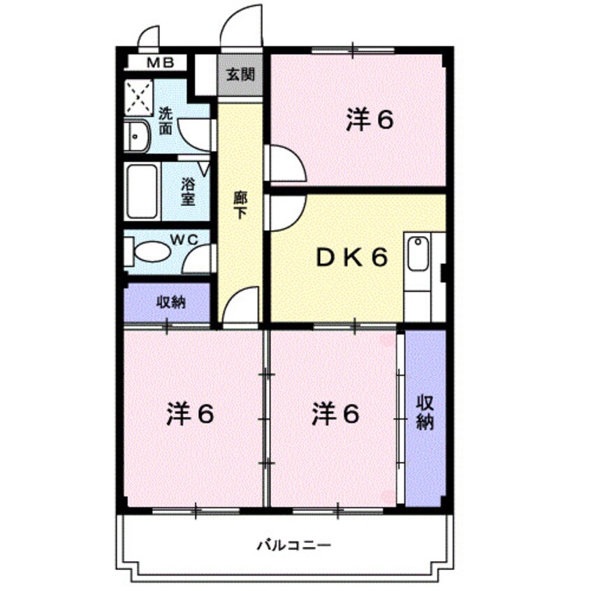 間取図 グレース吉田