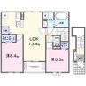 阪和線・羽衣線/紀伊中ノ島駅 徒歩11分 2階 建築中 2LDKの間取り