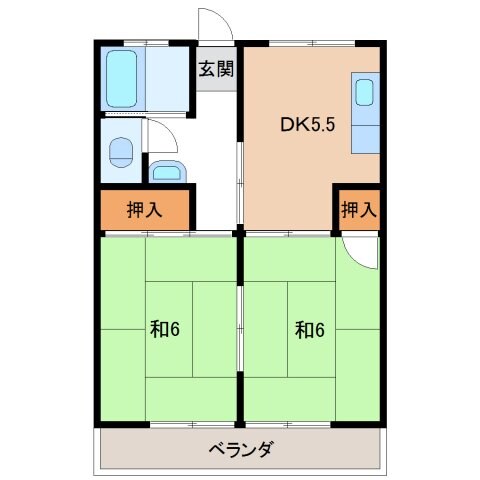 間取り図 北川ビル