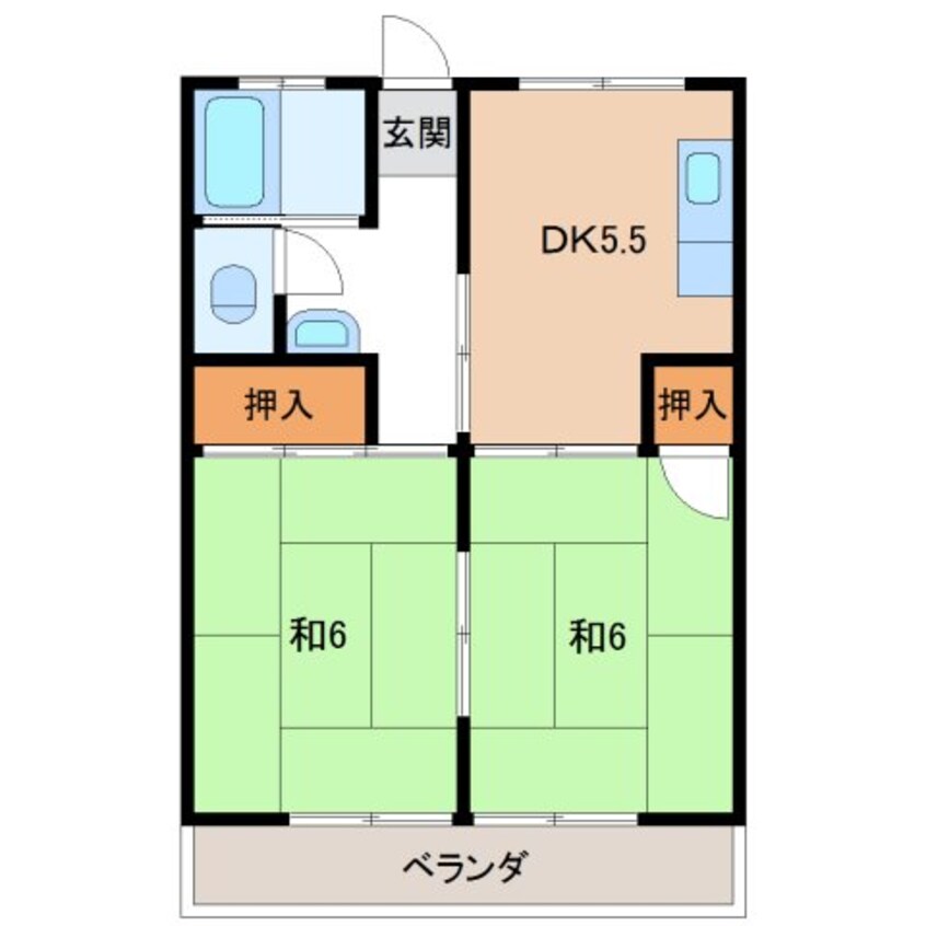 間取図 北川ビル