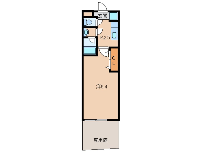 間取図 南海本線/和歌山市駅 バス14分小二里下車:停歩6分 1階 築17年