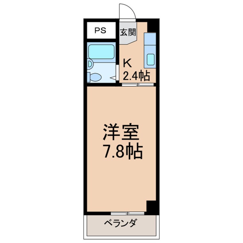 間取図 スタンドアップ和歌山