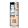 南海本線/和歌山市駅 バス:8分:停歩5分 2階 築15年 1Kの間取り