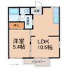 阪和線・羽衣線/和歌山駅 徒歩8分 2階 築37年 1LDKの間取り