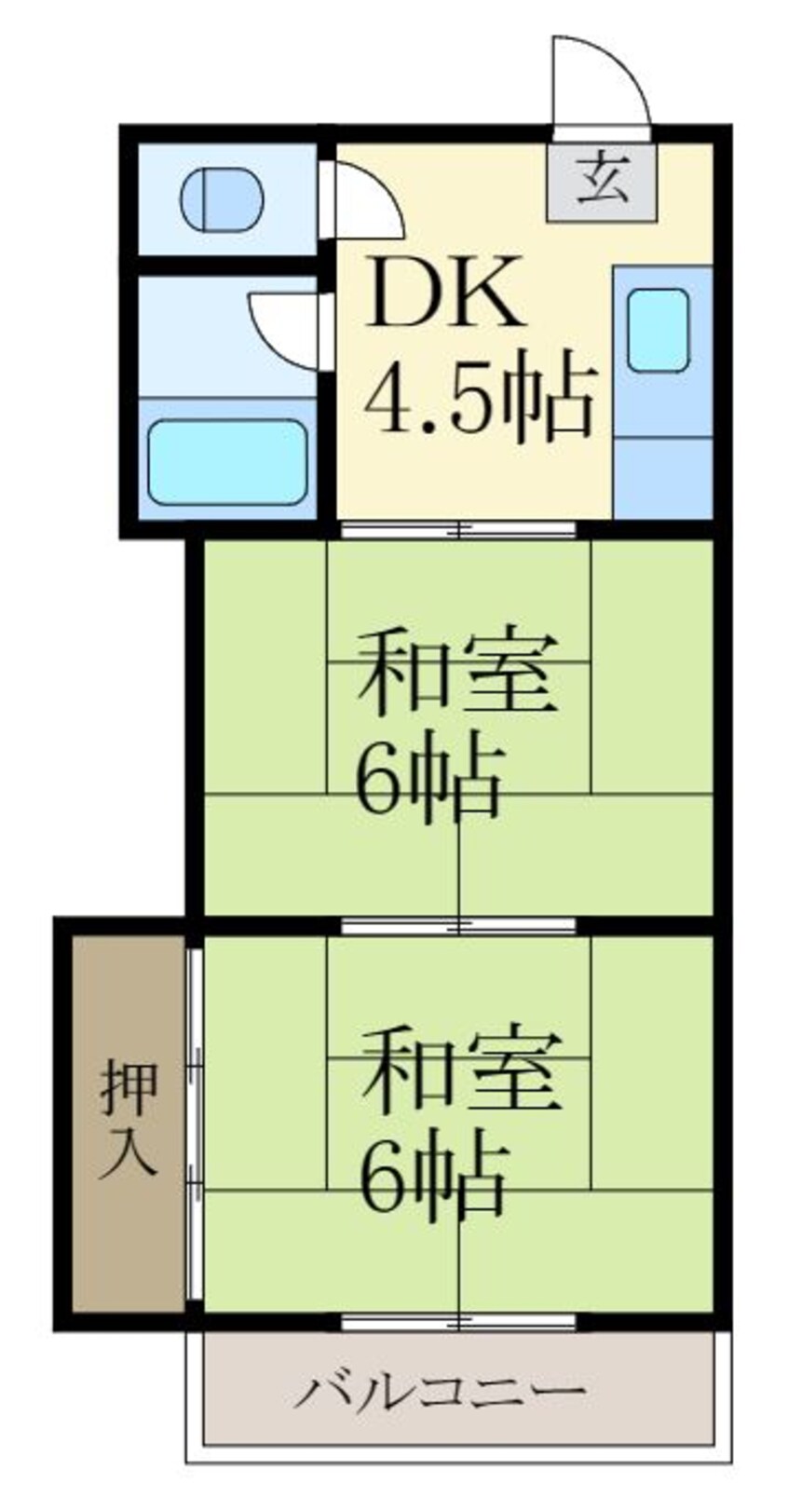 間取図 三友マンション