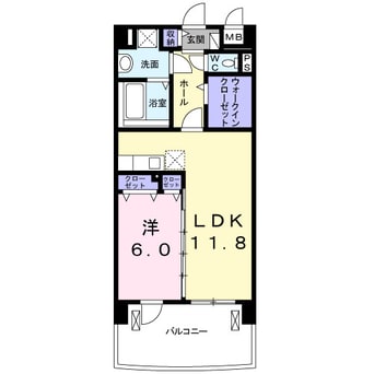 間取図 きのくに線・紀勢本線/紀三井寺駅 徒歩15分 4階 築3年