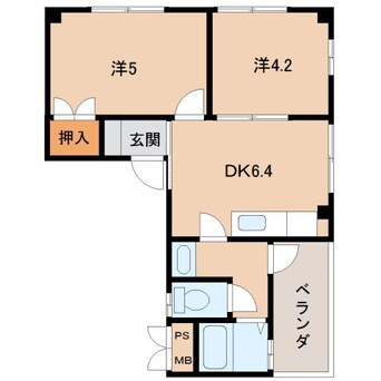 間取図 ルミエール向ノ芝