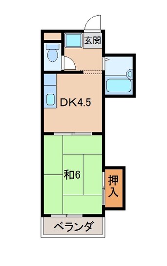 間取図 弐番館