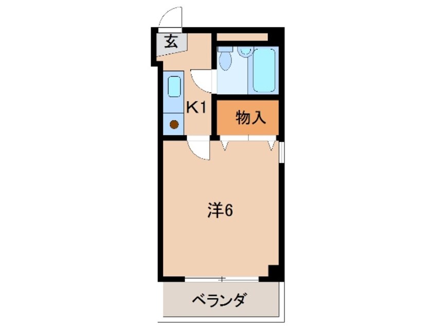 間取図 スカイハイツ十二番丁