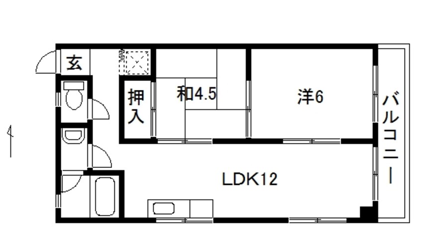 間取図 嶋ビル