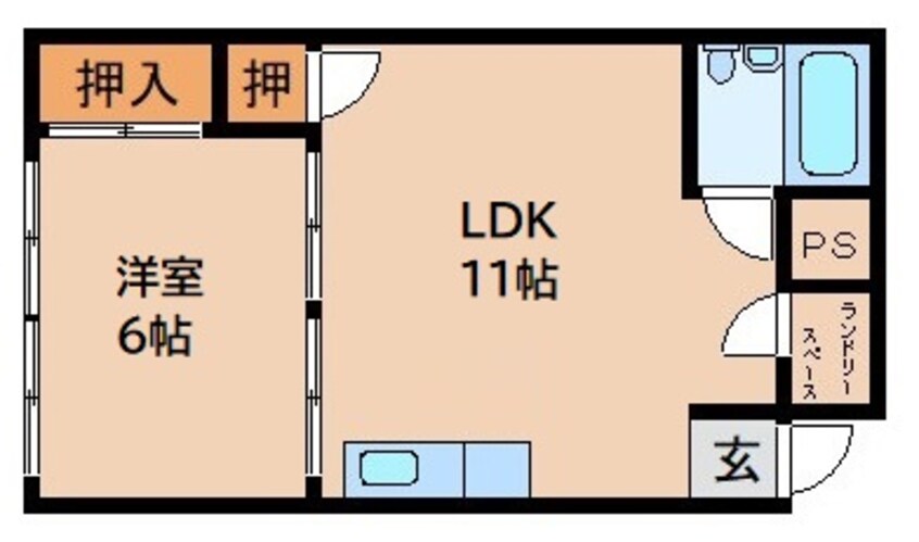 間取図 玉井ビル