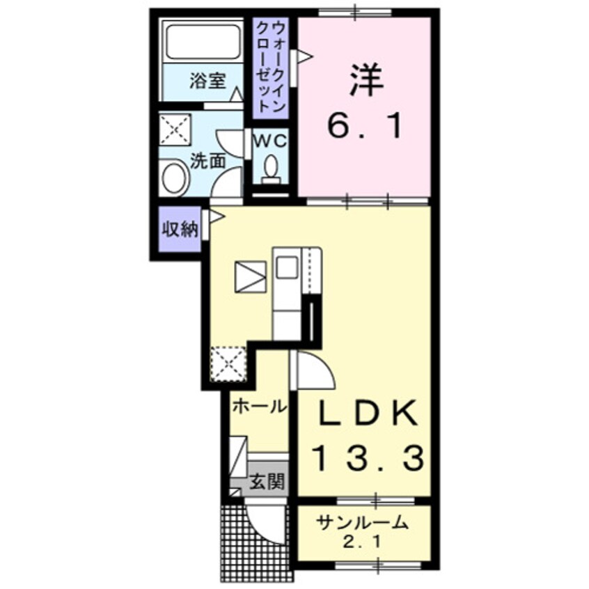 間取図 阪和線・羽衣線/紀伊駅 徒歩56分 1階 建築中