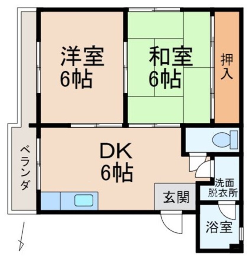 間取図 青木ビル