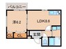 阪和線・羽衣線/和歌山駅 徒歩8分 3階 築4年 1LDKの間取り