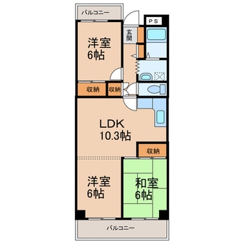 間取図 グランドハイツ太陽